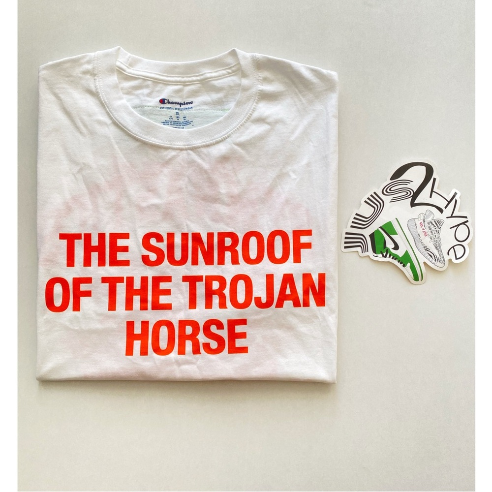 Virgil Abloh Brooklyn Museum “Sunroof Trojan Horse” T Shirt